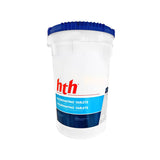 "HTH Chlore en pastilles 25 kg : Marque de confiance pour une piscine impeccable"