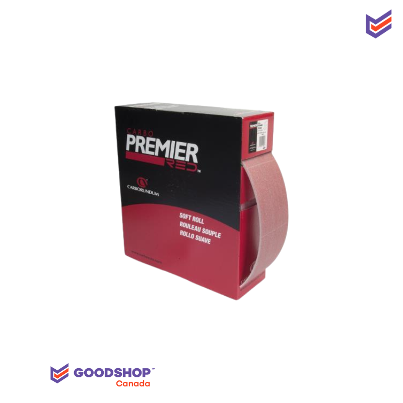 Grain - 500 rouleau de tampons pré-coupés en mousse souple Premier Red™ - 4-1/2" x 82'