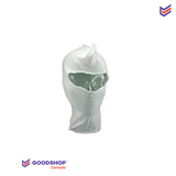 Cagoule de pulvérisation blanche, taille unique